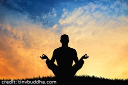 Meditation-Silhouette
