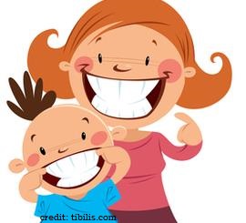 mother and son