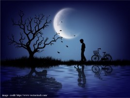 the-silhouette-of-a-lonely-man-vector-16961044